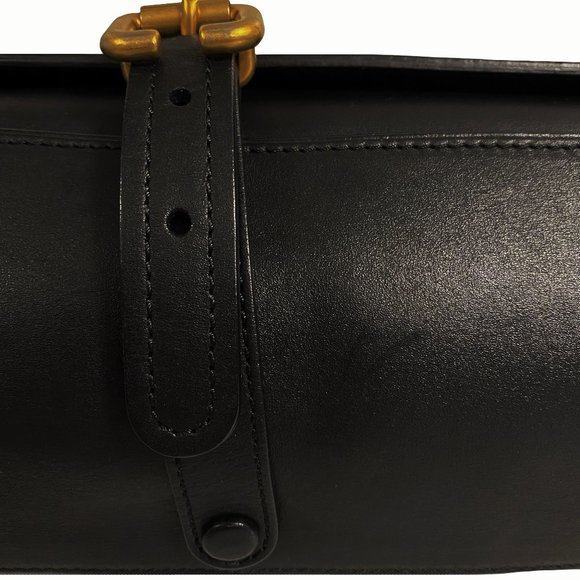 Chloe Aurore Black Leather Satchel Bag - Picture 7 of 11